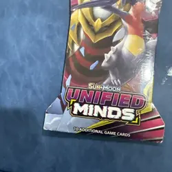 Unified Minds Sleeved Booster Pack Pokemon Sun and Moon - SEALED NEW - Image 4