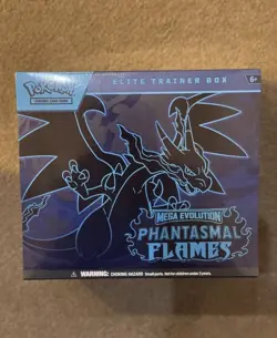 Pokemon Phantasmal Flames Elite Trainer Box ETB SEALED - fast shipping - Image 1
