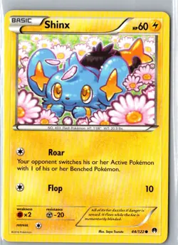 SHINX 44/122 COMMON BREAKPOINT POKEMON LP - Image 1