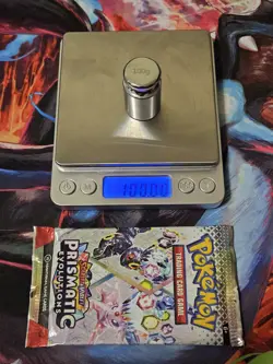 HEAVY! GOD PACKU 22.25g Prismatic Evolutions Pokemon TCG Booster (SEALED) 126-4 - Image 2