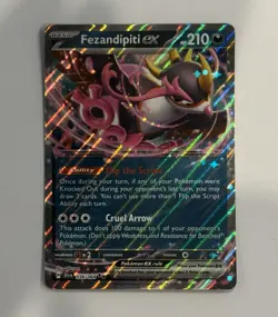 Fezandipiti ex 038/064 SV: Shrouded Fable Double Rare HOLO Pokemon TCG🔥 - Image 1
