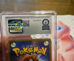 1/1 Guinness World Record 1st Edition 2003 Pokemon Japanese Growlithe #13 CGC - Image 4