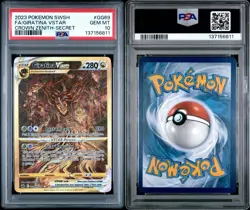 2023 POKEMON SWORD & SHIELD CROWN ZENITH SECRET FULL ART/GIRATINA VSTAR PSA 10 - Image 3