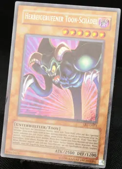 Yu-Gi-Oh! Herbeigerufener Toon-Schadel SRL-G073 Ultra Rare [G-EX] | DE 2002 - Image 3