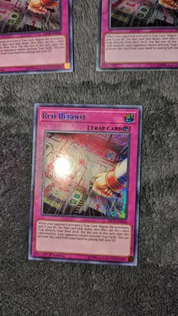 Lightly Played Yu Gi Oh Red Reboot - MP19-EN046 - Prismatic Secret Rare - 1st Ed - Image 4