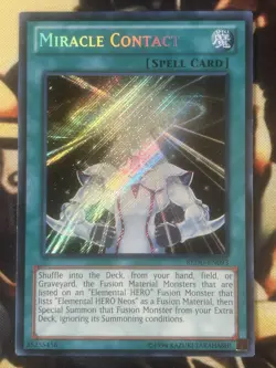 Yugioh: Miracle Contact - REUD-EN093 - Secret Rare - Unlimited - LP - Image 1
