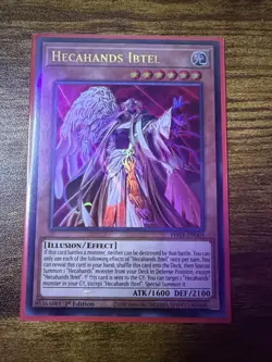 Yugioh! 1x Hecahands Ibtel PHRE-EN001 Ultra Rare 1st Ed NM - Image 1