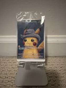 Pikachu Van Gogh With Grey Felt Hat SVP EN 085 Promo Pokemon Card-Sealed - Image 1