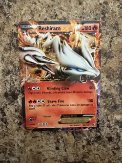 Reshiram EX Legendary Treasures Card 29/113 Lp - Image 1