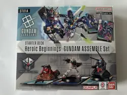 Gundam Card Game - Starter Deck Gundam Assemble Set ST01A Heroic Beginnings ENG - Image 1