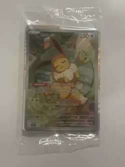 Pokemon TCG Eevee 173 Holo Promo Prismatic Evolutions Sealed Card - Image 1