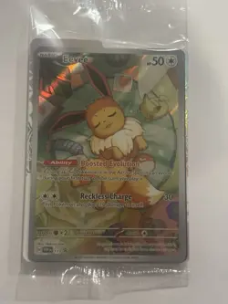 Pokemon TCG Eevee 173 Holo Promo Prismatic Evolutions Sealed Card - Image 1