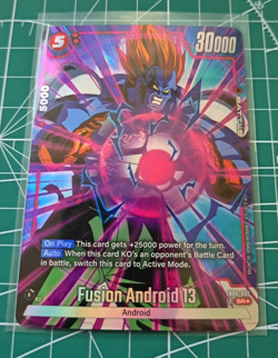 FB06-002 SR - Fusion Android 13 (Alt art) | DBS Card Game - Rivals Clash | *NM* - Image 1