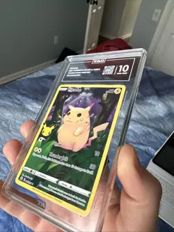 Pikachu 005/025 Celebrations 25th 2021 Pokemon Card TAG 10 Highest Graded Gem 10 - Image 3