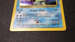 Gyarados Base Set Holo Pokemon Card | MP (Damaged) - Image 3