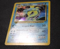 Gyarados Base Set Holo Pokemon Card | MP (Damaged) - Image 4