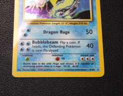 Gyarados Base Set Holo Pokemon Card | MP (Damaged) - Image 5