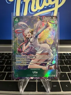 Uta (Alt Art) OP13-023 SR Carrying on His Will - ONE PIECE Card Game ENGLISH - Image 1