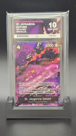 St. Jaygarcia Saturn OP13-083 Alt Art - One Piece Card Game - ACE 10 - Image 1