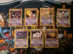 VINTAGE Pokemon GYM Heroes 76 Card C/UC/Rare Partial Set NO Duplicates - Image 3