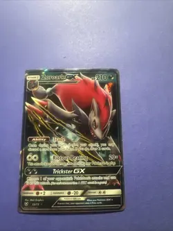 Pokemon Zoroark GX Ultra Rare Holo Card 53/73 Sun & Moon Shining Legends - Image 1