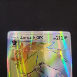 Zoroark GX (Secret) 77/73 Shining Legends Holo Rainbow Rare Pokemon Card - Image 2