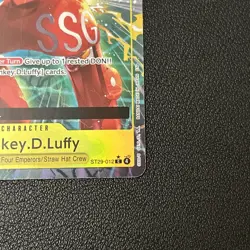 Monkey D Luffy ST29-012 Parallel Starter Deck Promo One Piece Card English - Image 3
