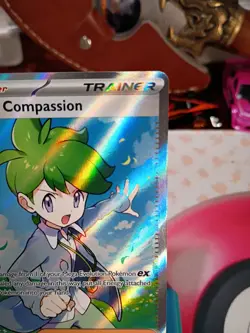Wally's Compassion 176/132 - Mega Evolution - Pokemon Card - Image 3