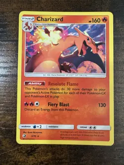 Charizard 3/70 - Dragon Majesty - Holo Pokemon Card 2018 - Image 1