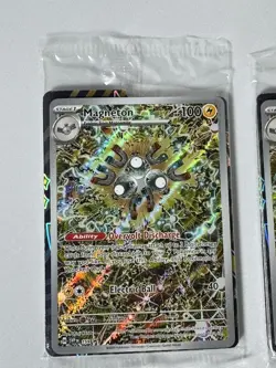 Pokemon TCG Magneton SV 159 Black Star Promo Card Sealed Brand New x 2 - Image 4