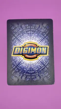 Digimon Digi Battle Series 3 Armadillomon Card BO-112 S Holo Foil Bandai 2000 - Image 3
