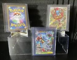 2025 Pokemon Japanese (3) Card Lot Lucario EX, Piplup, Riulu NM - Image 4
