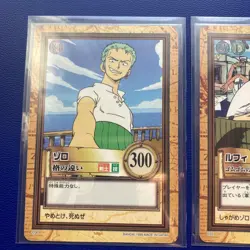 One Piece Carddass Hyper Battle Roronoa Zoro C03 C06 2 Card Set 【U.S./DDP】 - Image 2