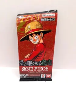 One Piece Card Game Japanese OP-13 Booster Pack Factory Sealed - Image 1