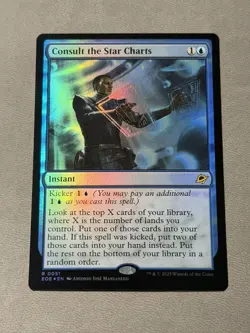 MTG / Consult the Star Charts / EOE / #51 / FOIL / Rare / Edge of Eternities NM - Image 1