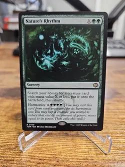 x1 Nature's Rhythm - Tarkir Dragonstorm MTG - Never Played - Image 1