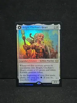 Brigid, Doun's Mind/ Brigid, Clachan's Heart Foil 0007 | Lorwyn Eclipsed MTG - Image 2