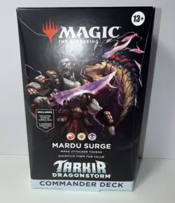 Magic the Gathering Tarkir Dragonstorm Commander Deck NEW sealed MARDU SURGE - Image 1