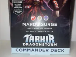 Magic the Gathering Tarkir Dragonstorm Commander Deck NEW sealed MARDU SURGE - Image 2