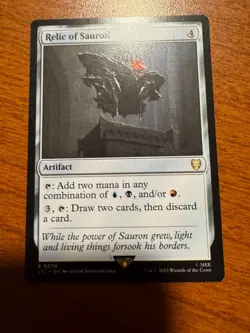 Relic of Sauron #79 | NM Near Mint | LTC Lord of the Rings Magic MTG - Image 1