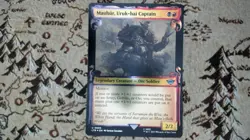 Mauhur, Uruk-hai Captain (Showcase Scrolls) - Lord of the Rings - 665 - #NM Foil - Image 1