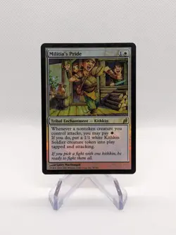 Militia's Pride FOIL - MTG Magic the Gathering - Lorwyn - Image 1