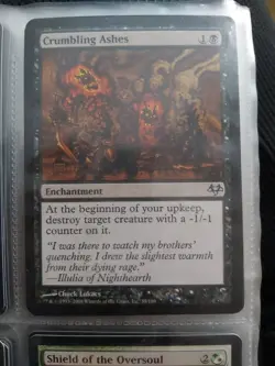 Crumbling Ashes - Eventide *NM* Near Mint MTG - Image 1