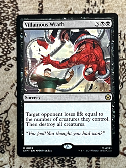 Villainous Wrath - Marvel's Spider-Man - 74 - #Near Mint Magic the Gathering - Image 1