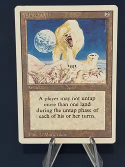MTG - Magic The Gathering - Winter Orb - Revised - NP/NM! - Image 1