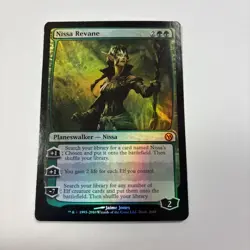 Nissa Revane LP FOIL Duel Of The Planeswalkers Promo 2010 #2 English Elf Search - Image 1