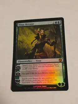 Nissa Revane Foil Media Promo NM - Image 1