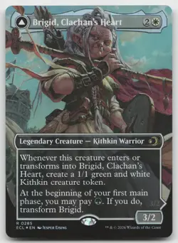 Brigid, Clachan's Heart (Borderless) R Foil Lorwyn Eclipsed 285 NM - Image 1