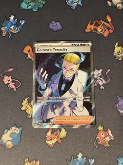 Pokemon Cards Colress’s Tenacity 087/064 Full Art Shrouded Fable - (NM) - Image 1