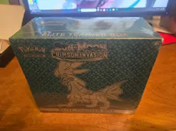 Pokemon SUN AND MOON CRIMSON INVASION Elite Trainer Box ETB New SEALED - Image 2
